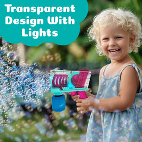 PoppinColorz Color Bubble Refills in clear for vivid, mess-free bubbles