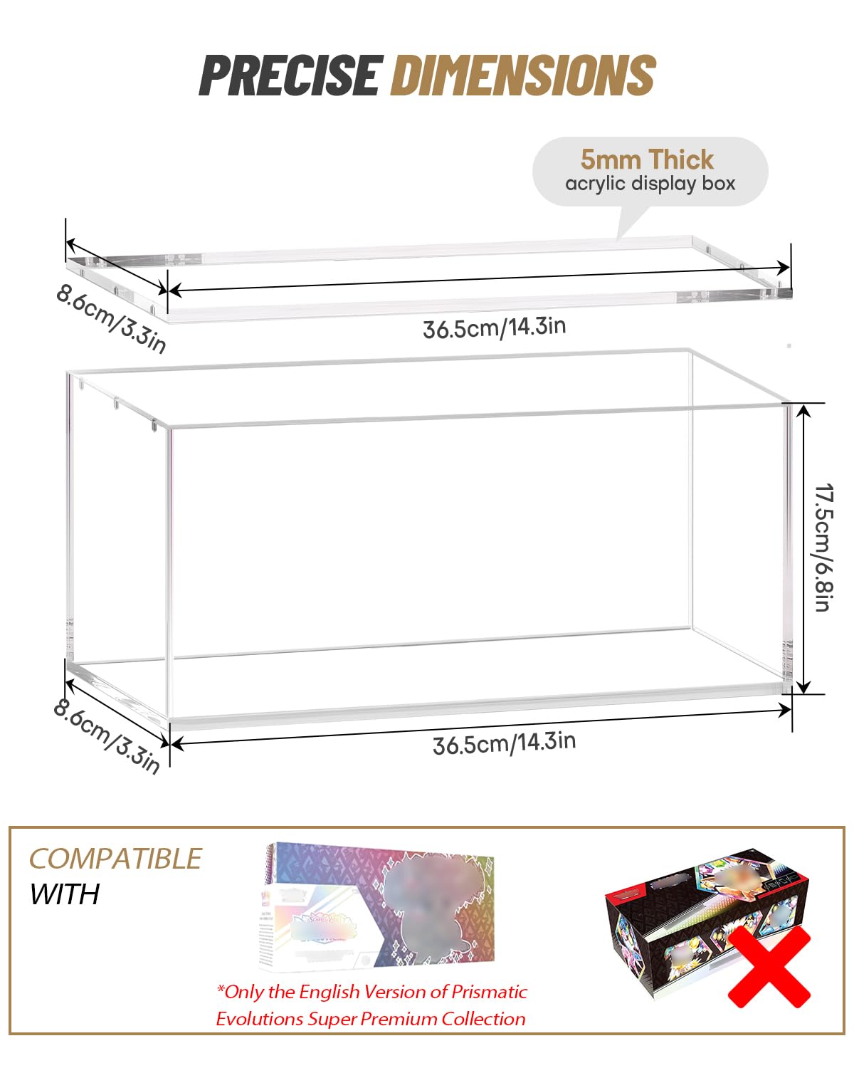SOWANO stackable magnetic lid display case enables expansion while keeping items secure.