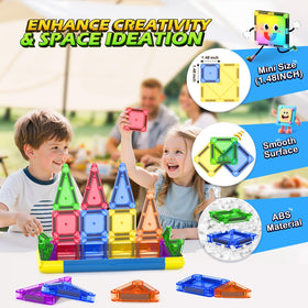 Soyee magnetic tiles support screen-free imagination and family bonding