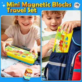 Soyee farm animals magnets ready for imaginative play and tactile exploration.