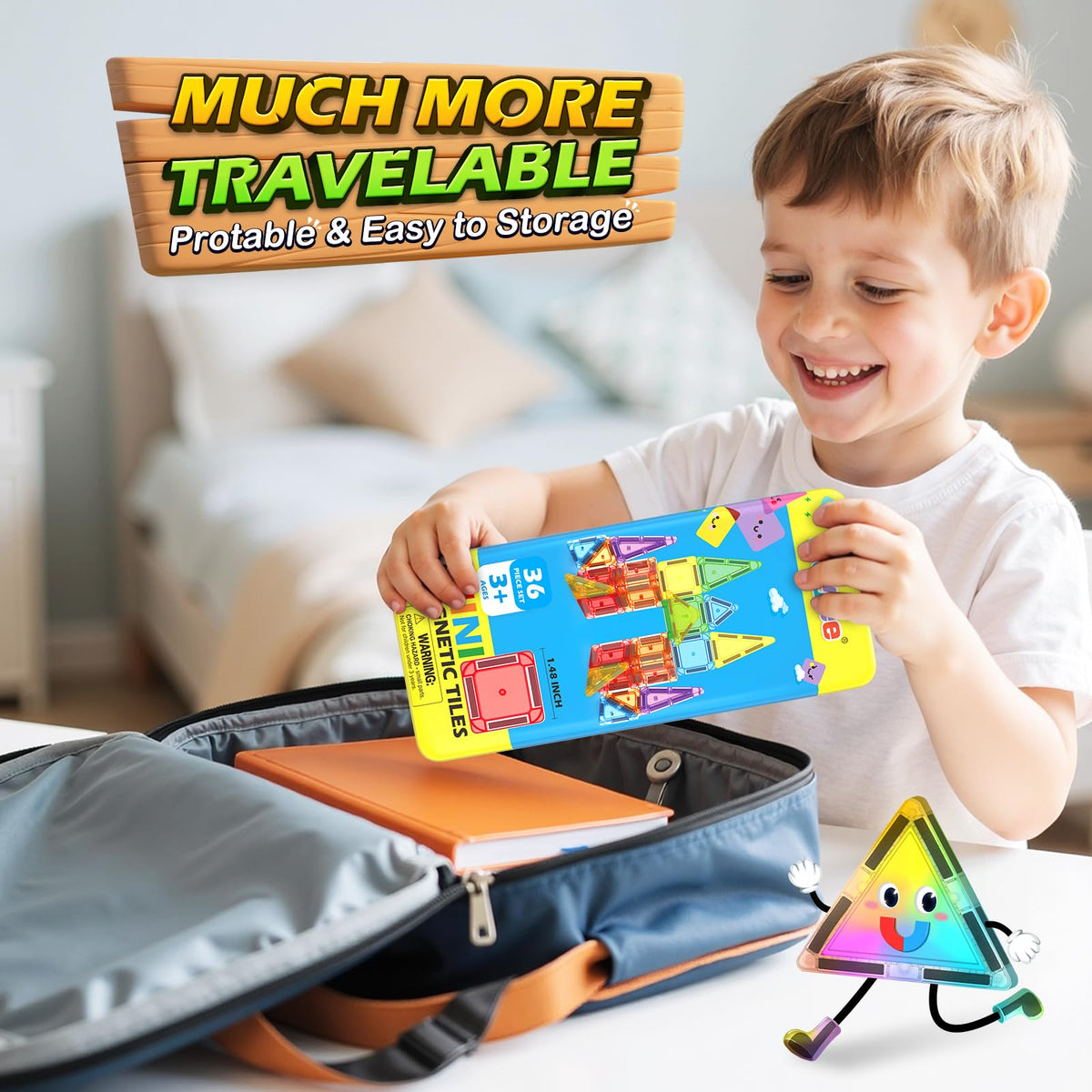 Soyee tiles with strong magnets for stable, snap-and-connect play