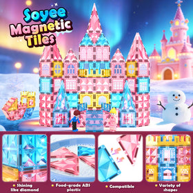Soyee Magnetic Tiles windows showcase light and design in kid builds