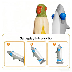 SOYUOI Banana Monkey vs SharkMan compact packaging ideal for gifting.