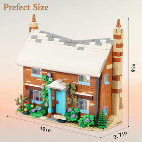 Spaciolo Rosehill dog figurine enhances the cottage display.