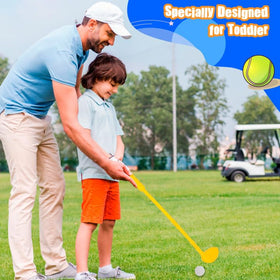Spaluck plastic golf balls included for quick setup and play