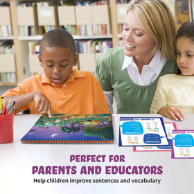 SPARK INNOVATIONS dry erase marker-friendly materials invite easy detail highlighting.