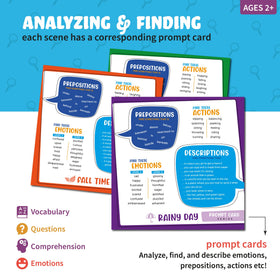 SPARK INNOVATIONS laminated storytelling pages endure repeated use in classrooms and homes.