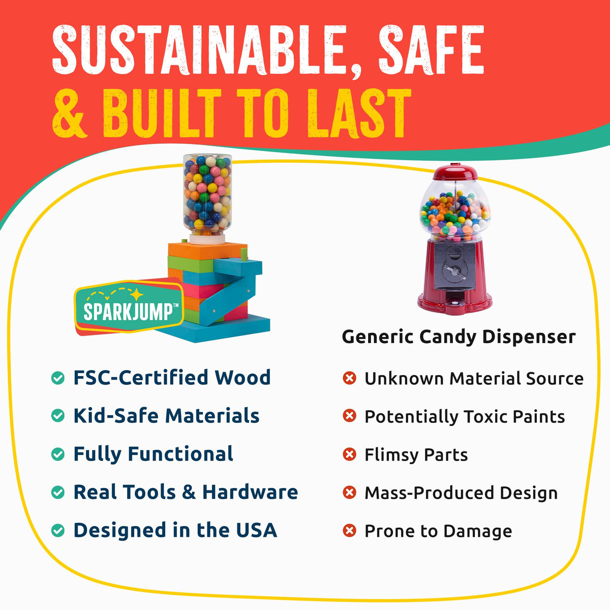 SparkJump family crafting session image highlights screen-free bonding moments.