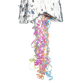 Sparkle and Bash Star Pinata sturdy hanging loop enables versatile placement