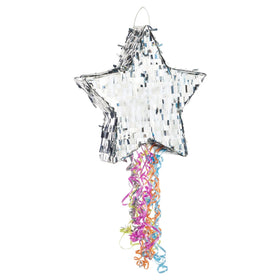 Sparkle and Bash Star Pinata top opening for easy filling