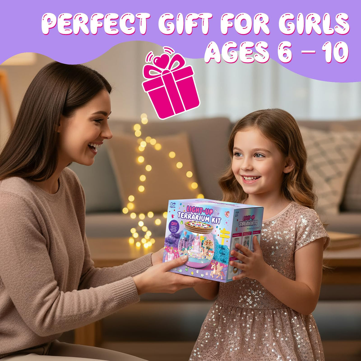 SparkleMe LED night light with soft glow for cozy bedtime scenes