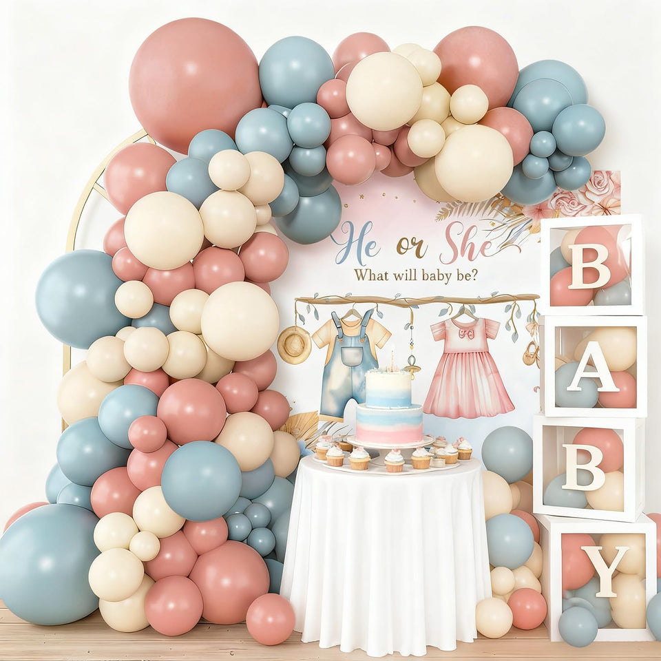 SparkTuTu 138pcs gender reveal kit for a festive, photo-ready setup.