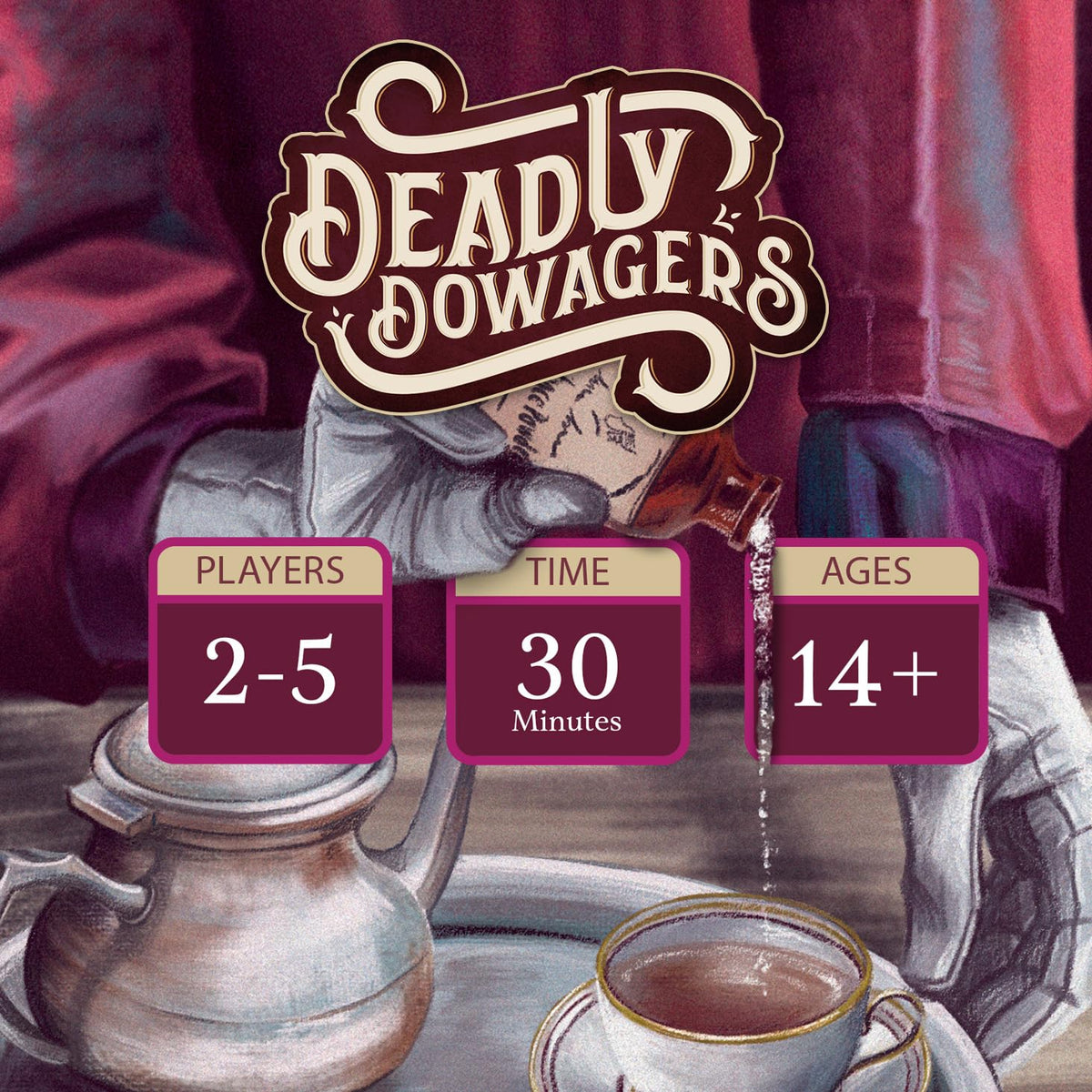 SparkWorks Deadly Dowagers board game night with enthusiasts, showcasing replay potential