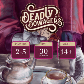 SparkWorks Deadly Dowagers board game night with enthusiasts, showcasing replay potential