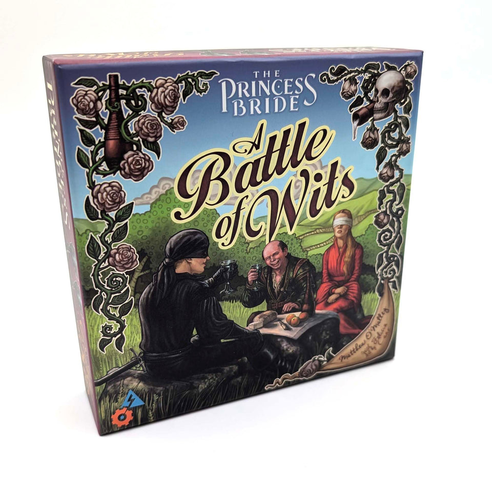 SparkWorks Princess Bride Battle of Wits cards deck for quick, engaging bluffing rounds.