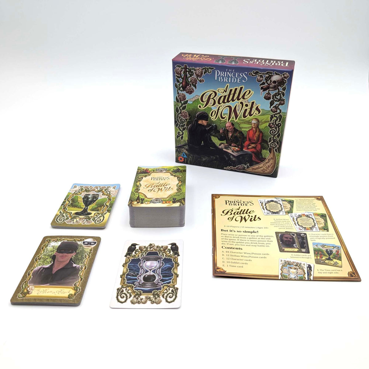 SparkWorks Princess Bride Battle of Wits goblet cards add strategic twists.