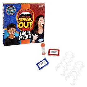 Speak Out Hasbro kids mouthpieces enable players to read phrases while staying silly.