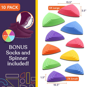 Special Supplies balance blocks for kids encourage coordination during jumping and climbing challenges