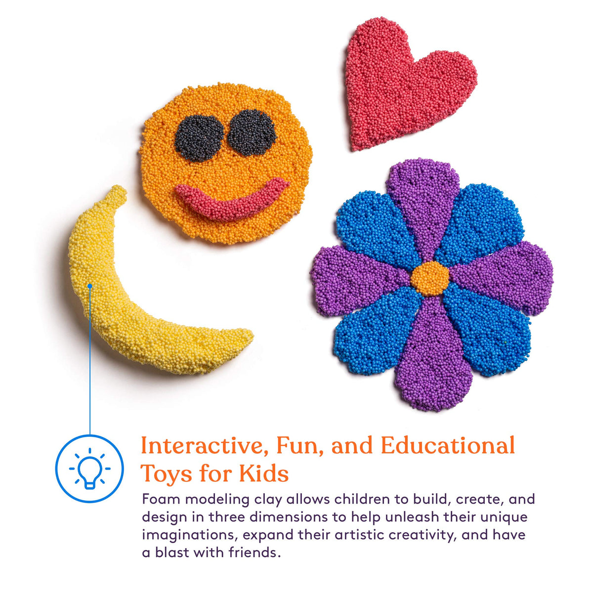 Special Supplies foam beads texture close-up emphasising soft, safe, play-friendly material.