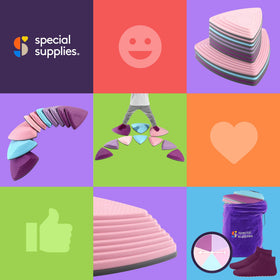 Special Supplies encourages imaginative balance challenges for kids.