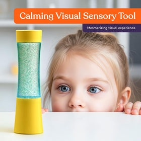 Special Supplies light-up glitter tube multi-color lights spark curiosity and calm focus.