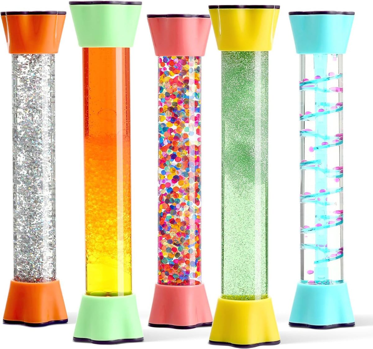 Special Supplies liquid motion bubbler hourglass timer for focus and calm