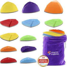 Special Supplies Stepping Stones colorfully arranged for kids' balance and coordination.