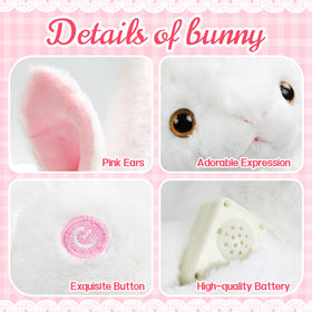 SpecialYou light-up plush bunny glow-side showcases vivid colors for exciting playtime and bedtime rituals.