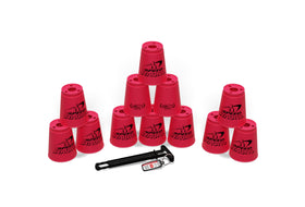 Speed Stacks holding stem included for safe transport and quick setup.