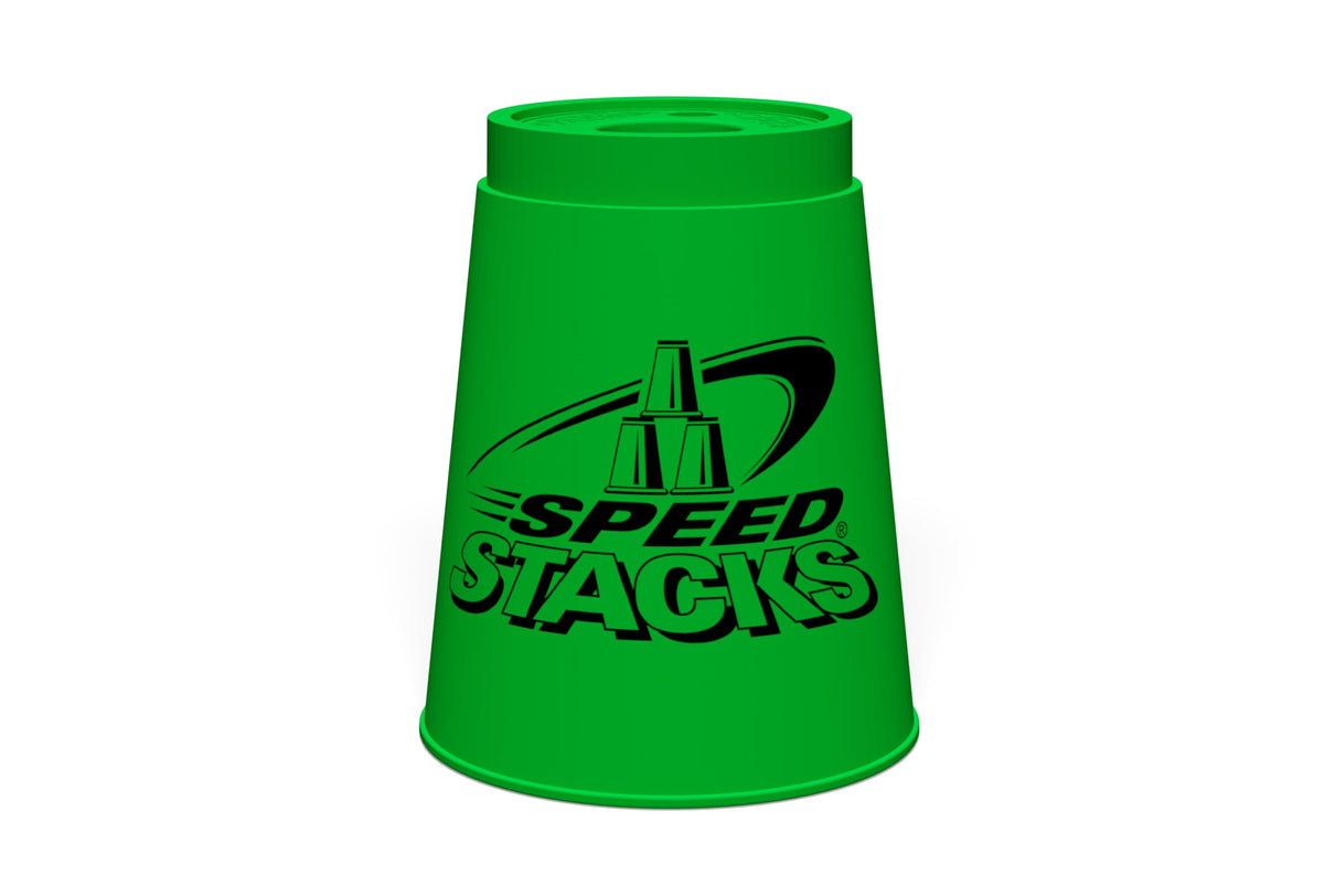 Speed Stacks high-grade materials reduce friction for smoother stacks.
