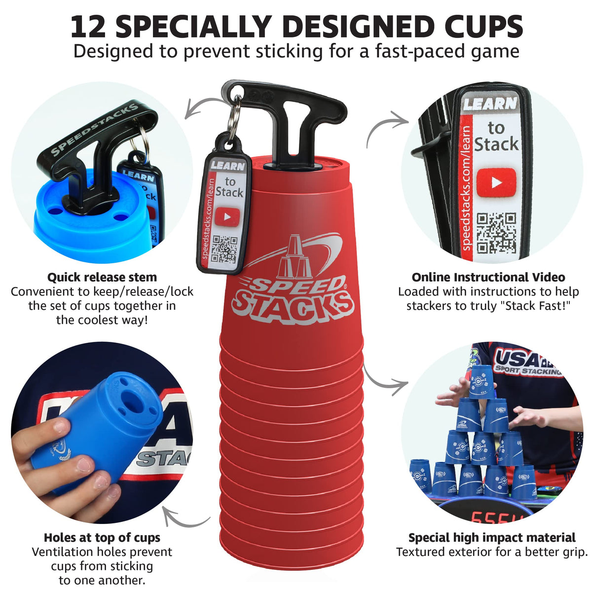Speed Stacks online instructions for easy setup