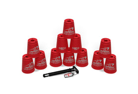 Speed Stacks red holding stem for safe transport