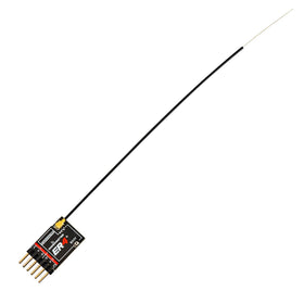 Speedybee ER4 ELRS PWM Receiver heat-shrink tubes for secure mounting.