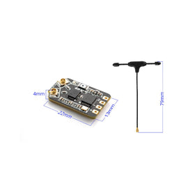 Speedy Bee RP3 ELRS 65mm UFL antenna enhances signal range for reliable drones