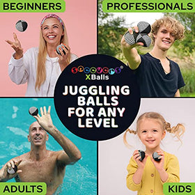 Speevers XBalls with 14-color variety for vibrant practice