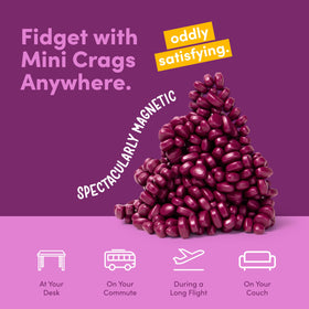 Speks Crags durable ferrite stones withstand repeated squish and flex during play.