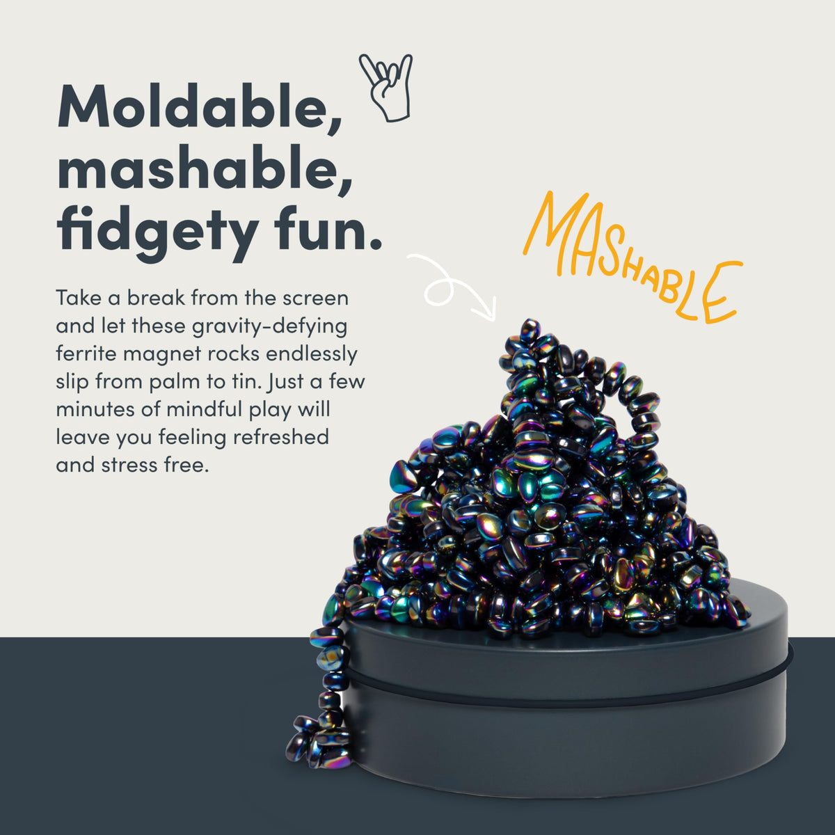 Speks Crags durable ferrite rocks resist wear for long-lasting focus sessions.