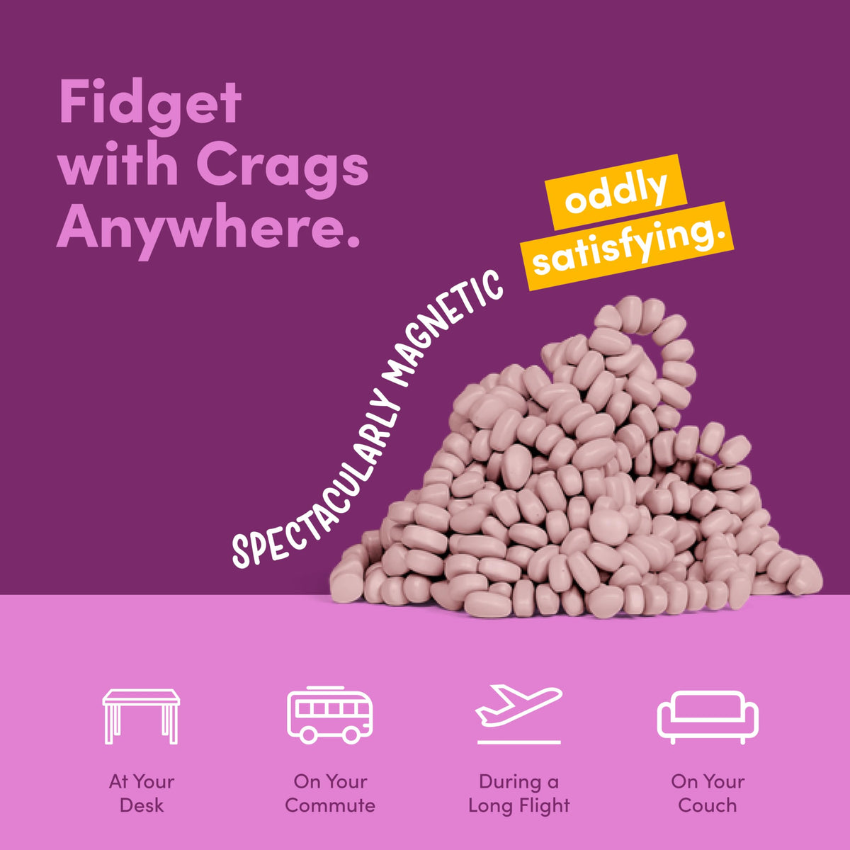 Speks Crags durable ferrite stones resist wear in daily use.