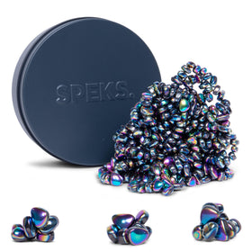 Speks Crags ferrite stones in a tin offer tactile stress relief and focus.
