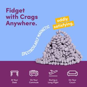 Speks Crags mash and mold action demonstrates versatile tactile manipulation.