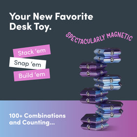 Speks Geode sparkle and snap encourage tactile exploration and creative thinking