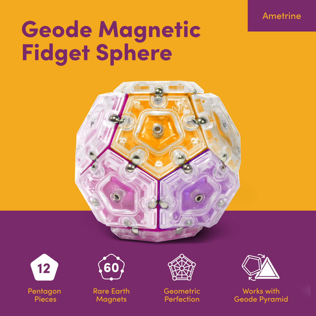 Speks Geode interlocking tiles in action for creative structure building.