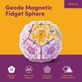 Speks Geode interlocking tiles in action for creative structure building.