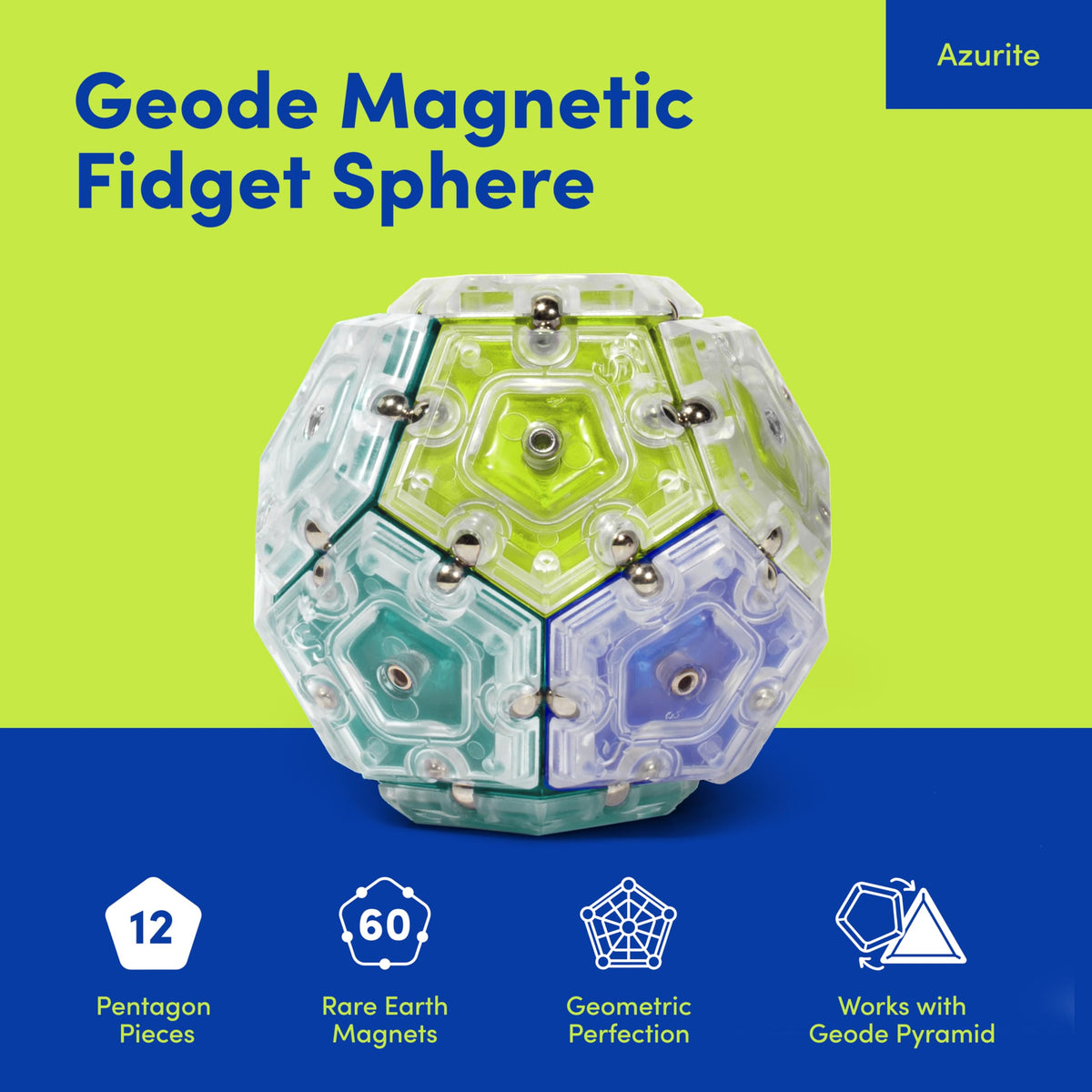 Speks Geode assembly shows modular parts ideal for creative thinking during breaks.