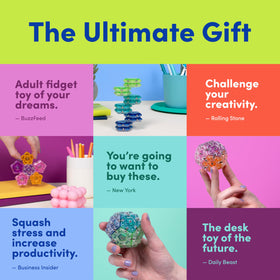 Speks Geode gift packaging makes a thoughtful, desk-friendly present for curious minds.