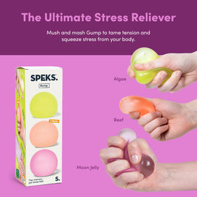 Speks Gump durable TPR and maltose gel construction