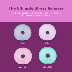 Speks Gump Jumbo Loop moon color variant suitable for home and therapy sessions.