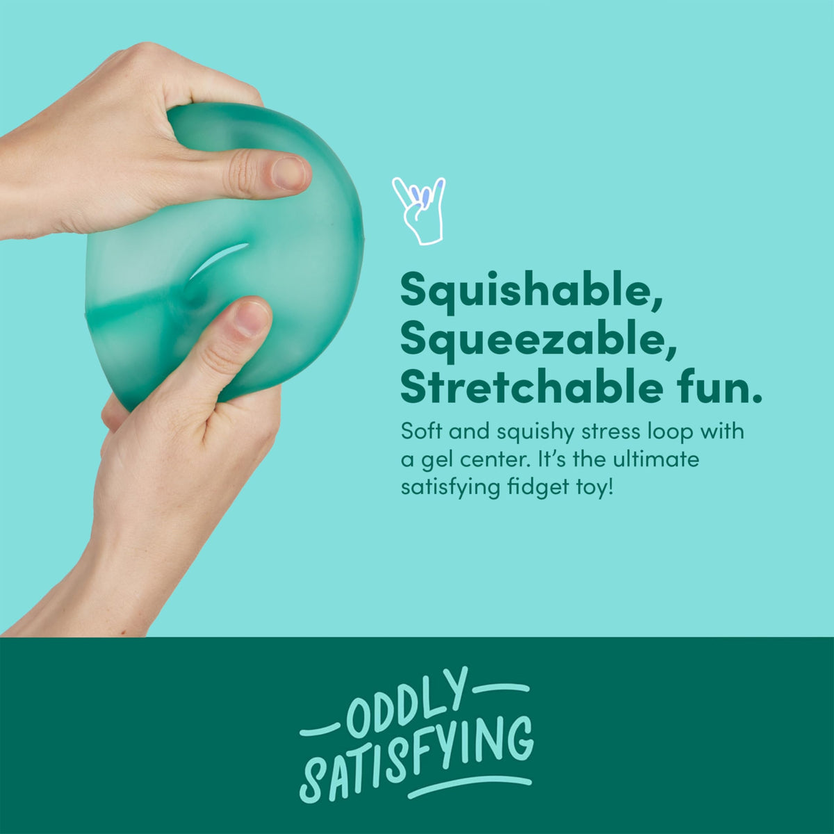 Speks Gump Jumbo Loop handheld tool for anxiety relief and focus.