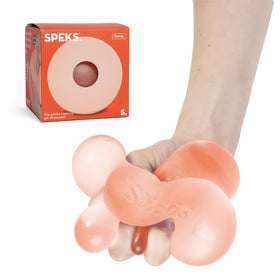 Speks Jumbo Gump stress ball with durable shell for long-lasting relief.