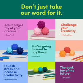 Speks Odds green silicone spheres add color and tactile fun.